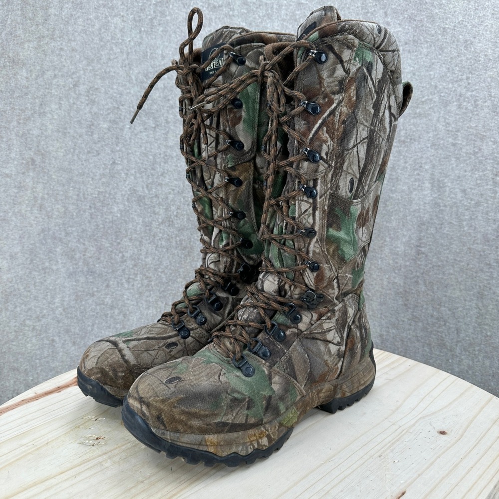RedHead Rattlestrike Snake Boots Mens 9M Camo Waterproof Hunting Hiking 166311